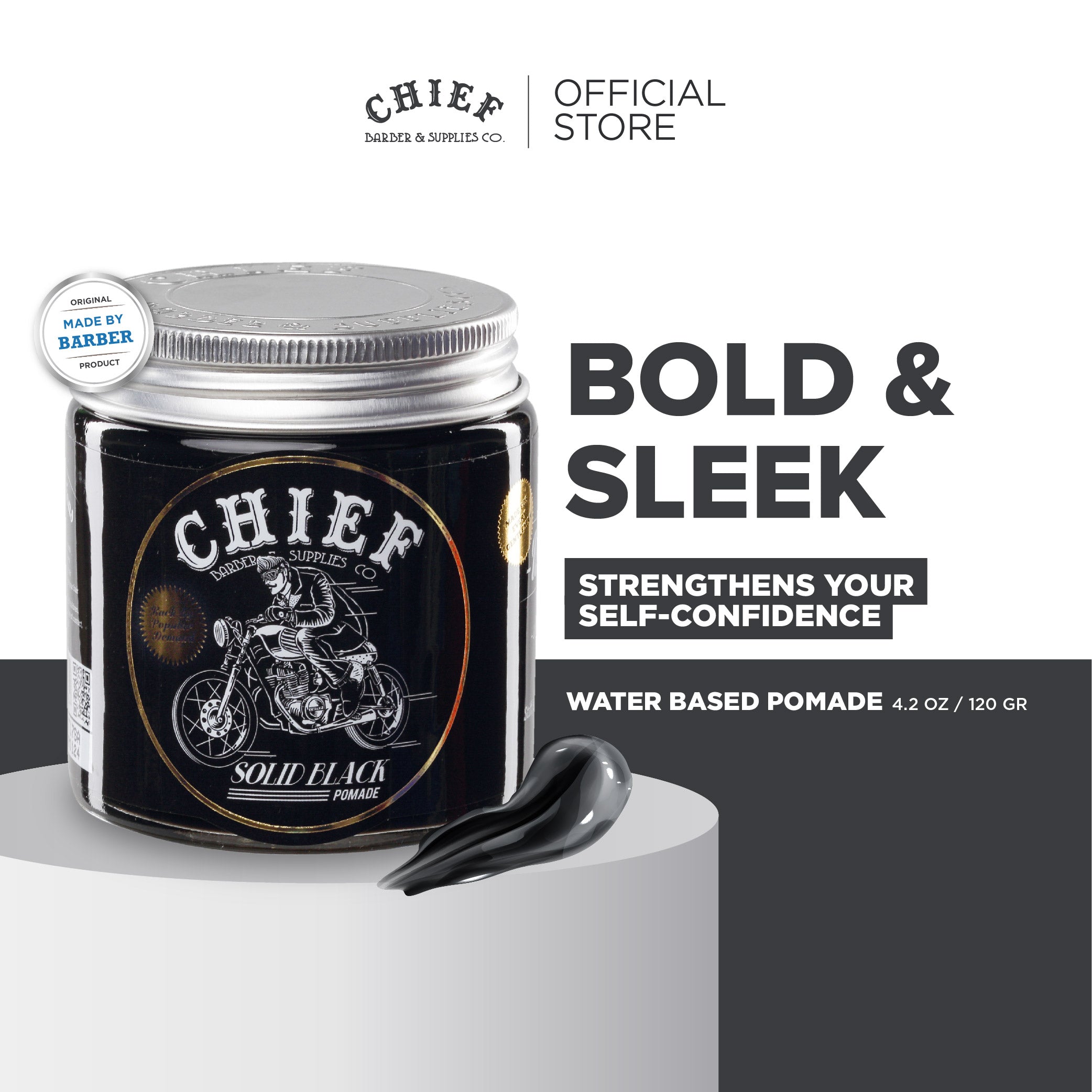 CHIEF Solid Black CHIEF SUPPLIES