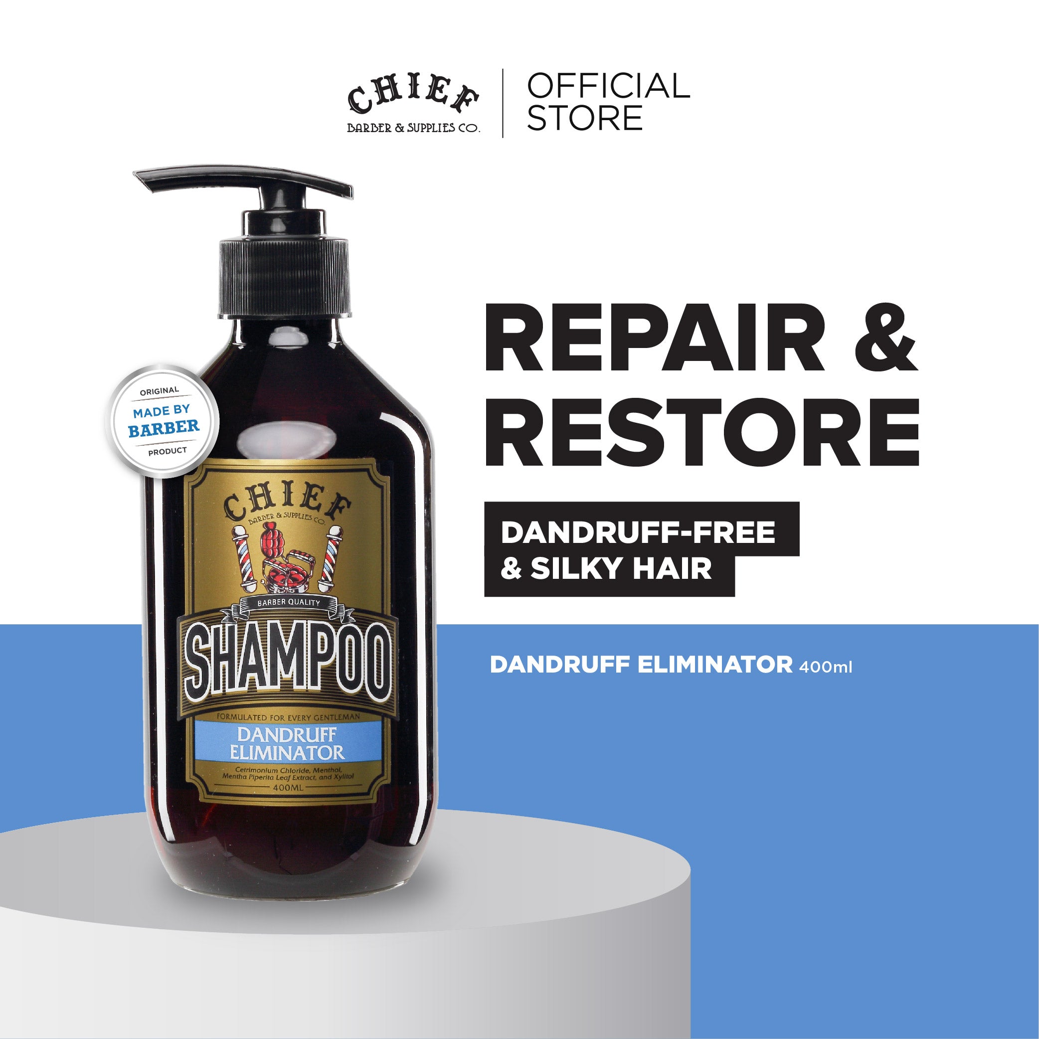 CHIEF Shampoo Dandruff Eliminator CHIEF SUPPLIES