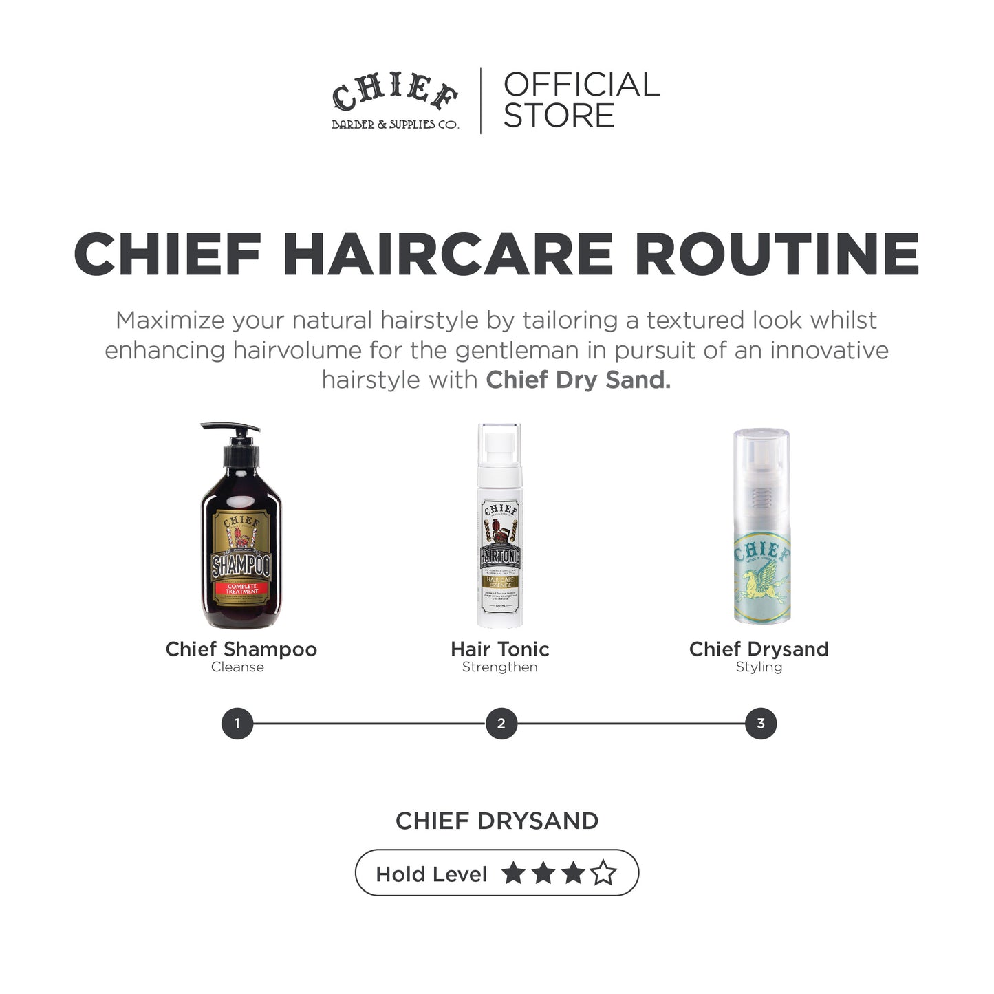 CHIEF Hair Powder 15 gr