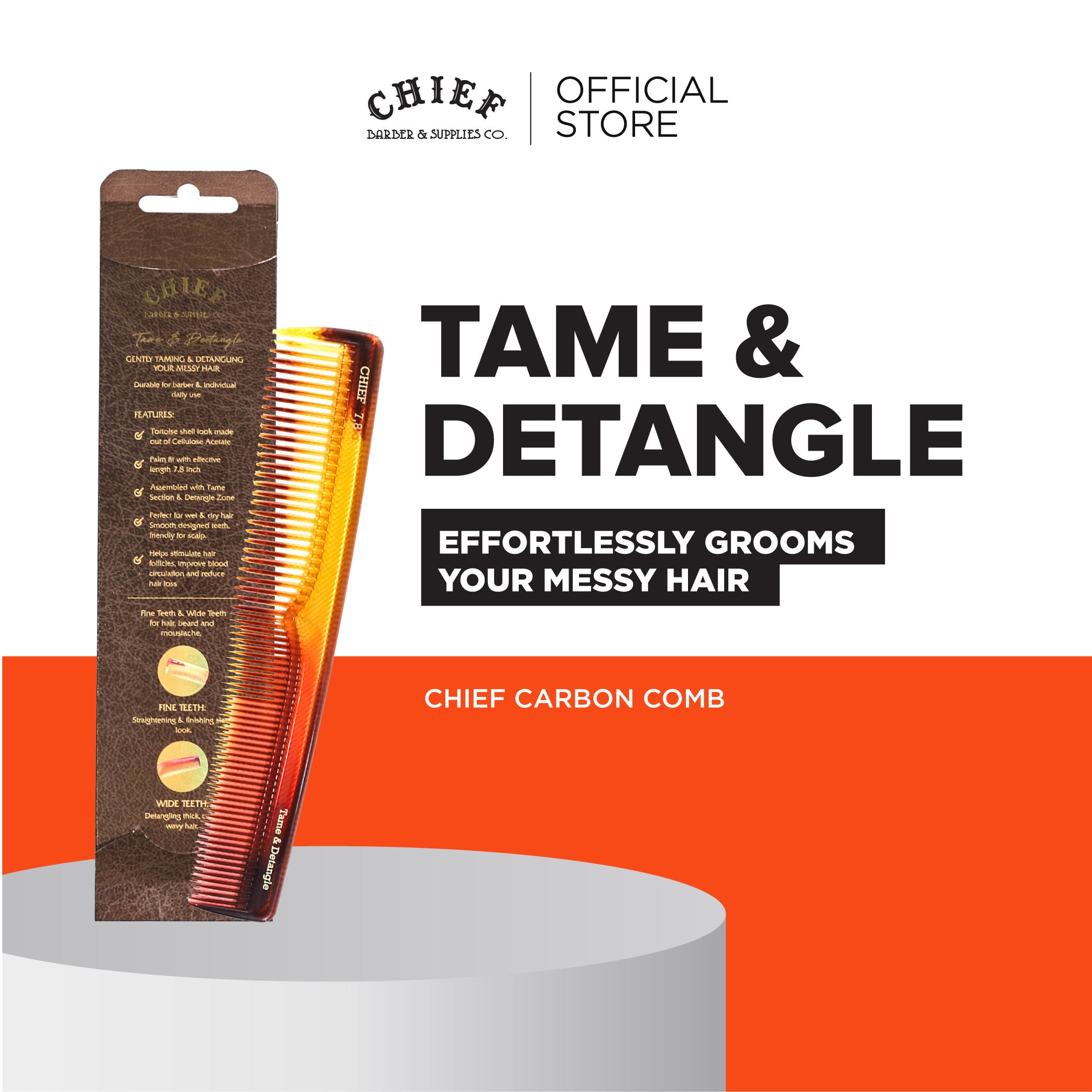 CHIEF Carbon Comb CHIEF SUPPLIES