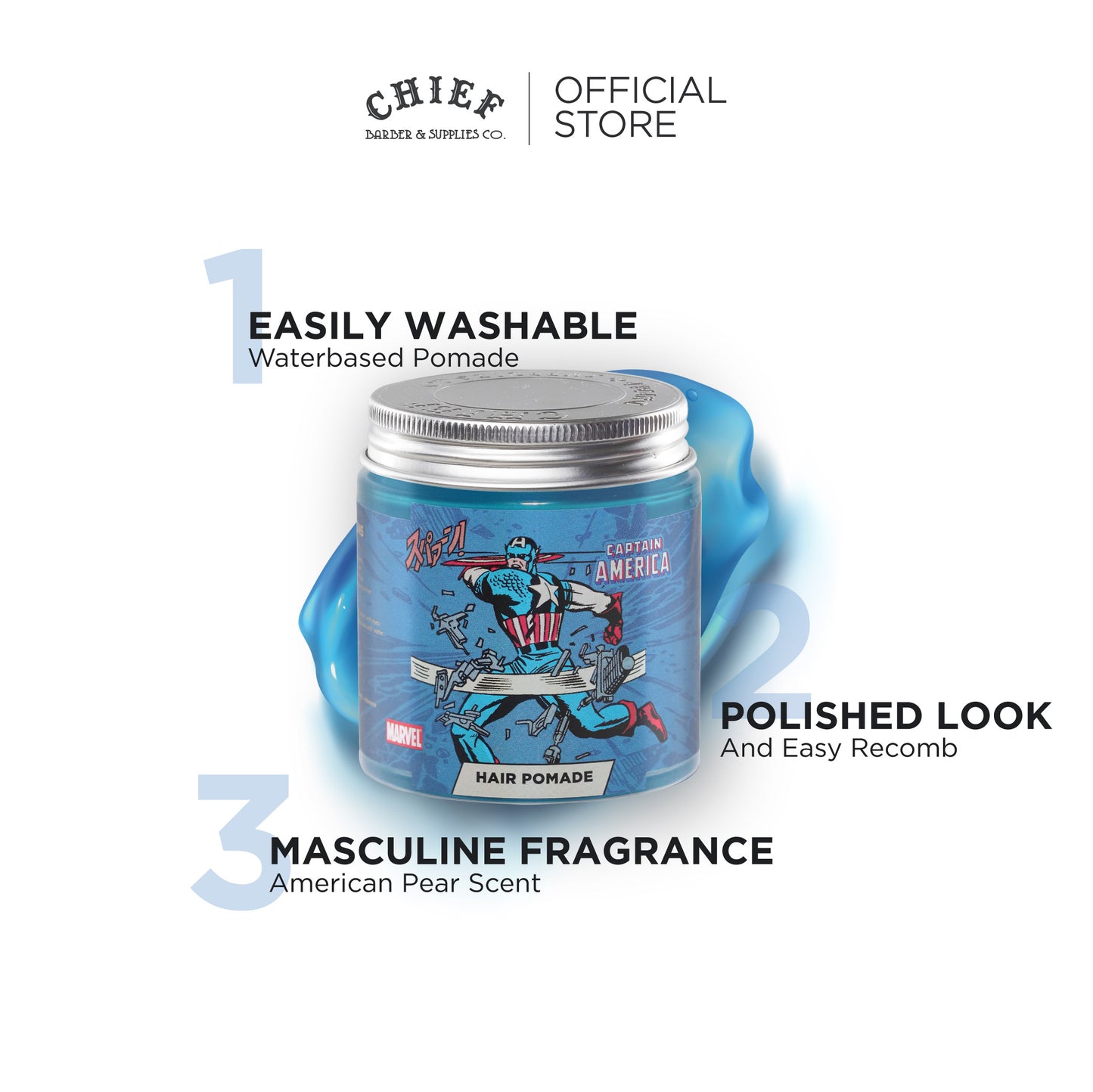 [MARVEL Limited Edition] CHIEF Blue 4,2oz | 120gr