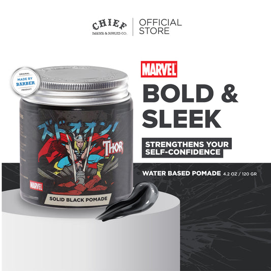 [MARVEL Limited Edition] CHIEF Solid Black 4,2oz | 120gr