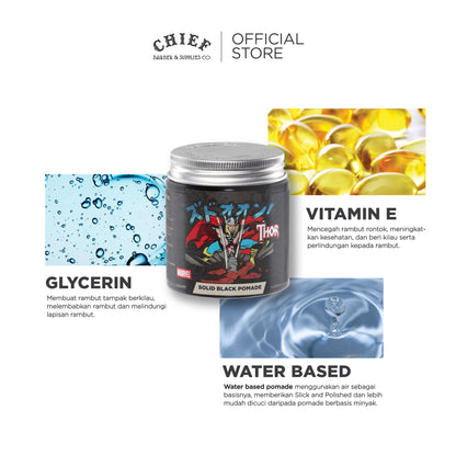 [MARVEL Limited Edition] CHIEF Solid Black 4,2oz | 120gr