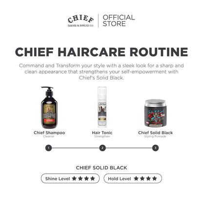 [MARVEL Limited Edition] CHIEF Solid Black 4,2oz | 120gr